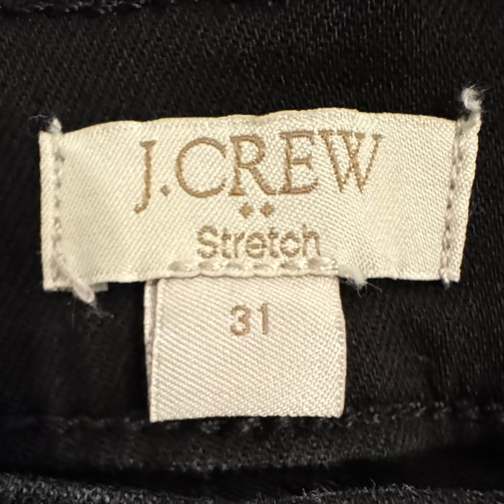 EUC J.Crew Factory Black Jeans (31) - Picture 4 of 8